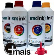 100ml Black + 3 x 30ml Color Tinta STK T504 L6161 L4150 L4160 L6191 L6171 para Ecotank Epson 