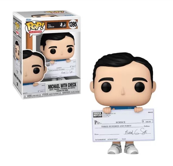 Funko POP -  Michael with check - The Office #1395