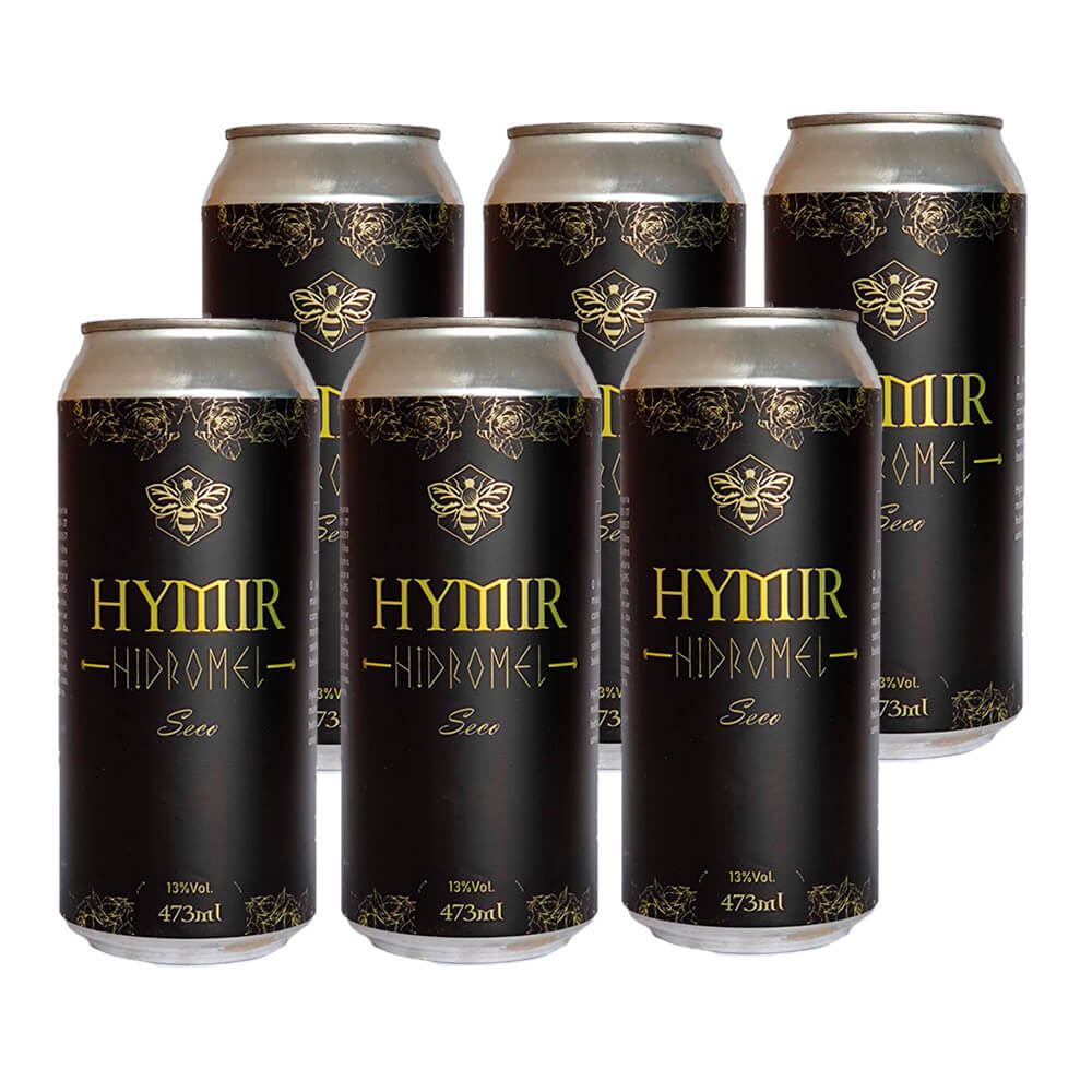 Kit hidroméis Hymir - Personalizável - 6 latas 473 ml