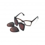 Armação para Óculos de Grau Tom Ford com Clip-on TF5641-B 054