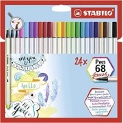Caneta STABILO Brush Pen 68 24un