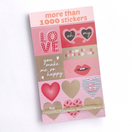 Sticker Book Love + de 1000 adesivos - Imperfeito