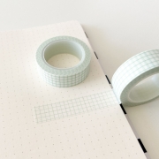 Washi Tape Grid Mint