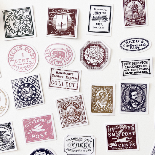 Caixinha Vintage Stamp