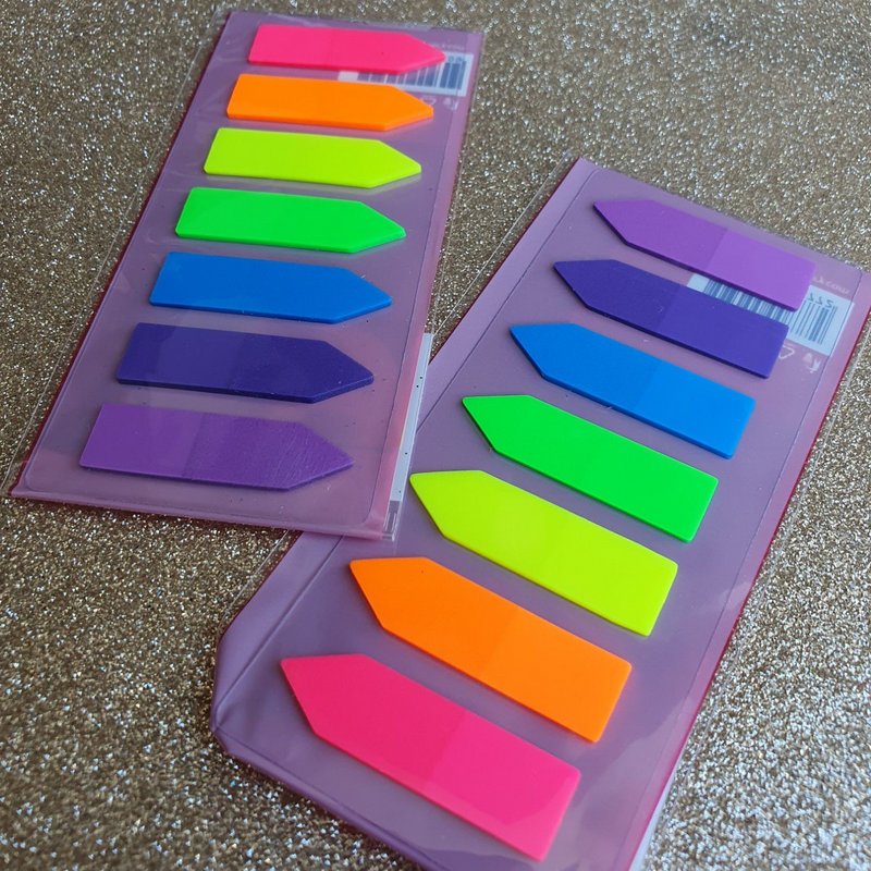 Flags Adesivas Neon - 7 cores