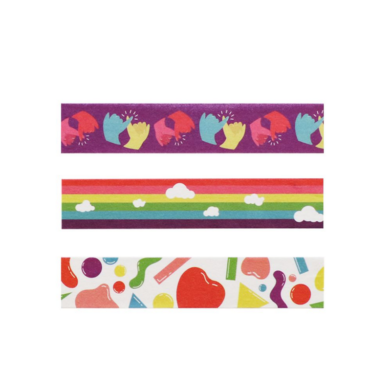 Washi Tape - Jocar Office - Love is Love Abstrato