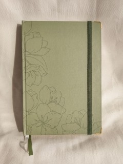 caderneta flora green 90g/m²