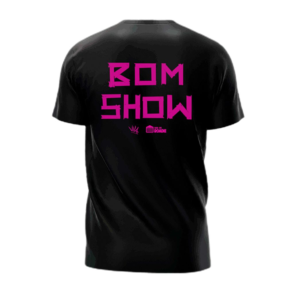 Camiseta Bom Show - Collab Thiago Zibordi - EXG - Rosa