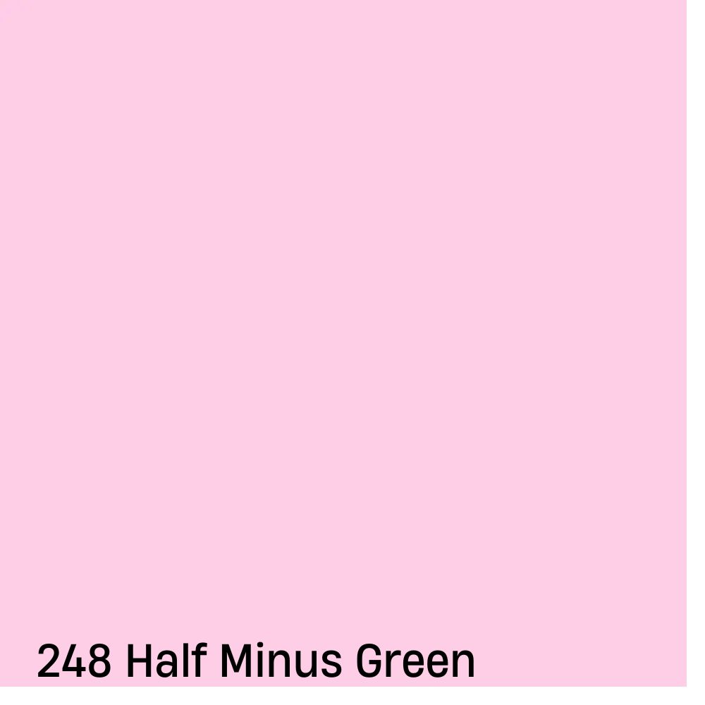 Filtro de Gelatina 248 Half Minus Green Cotech Rolo
