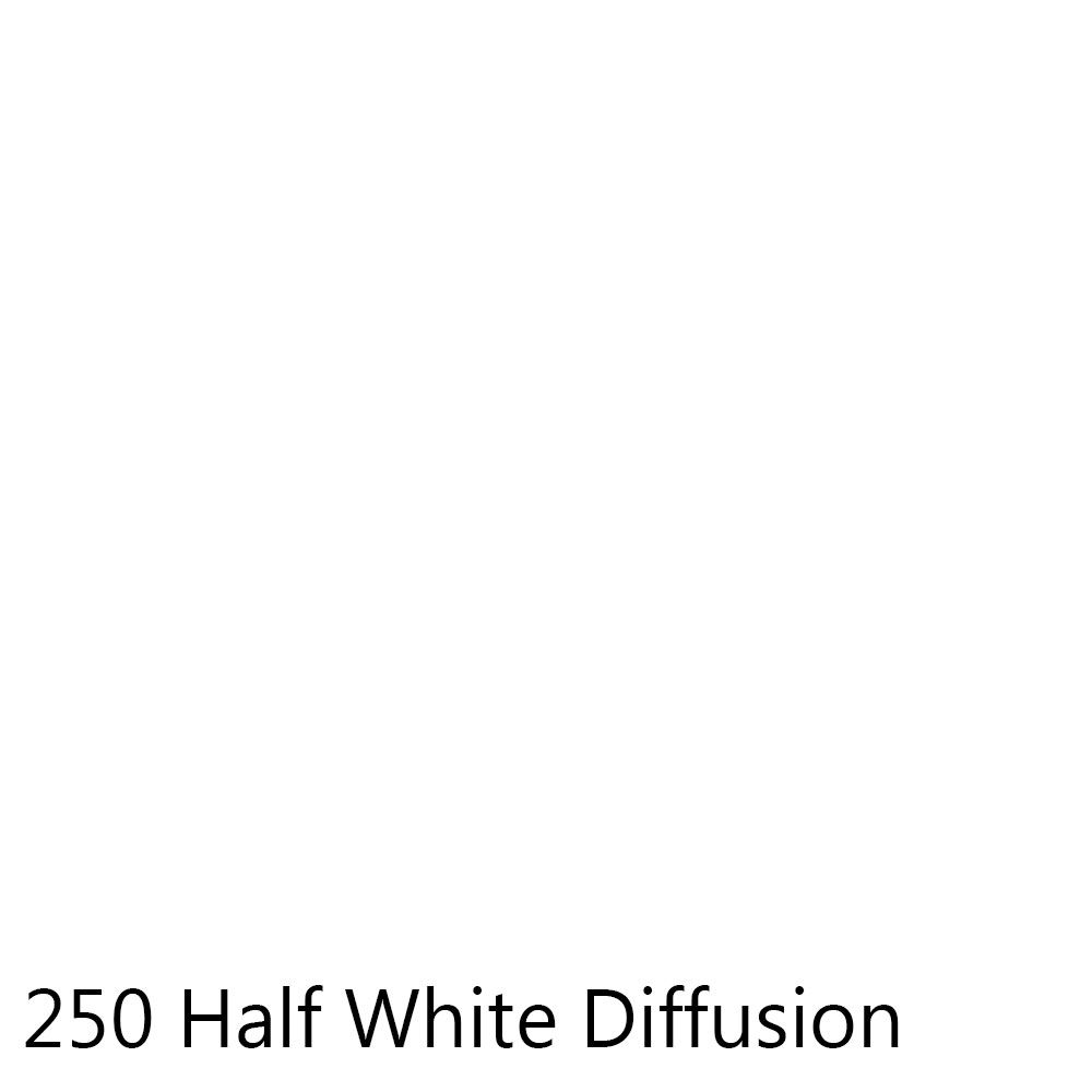 Filtro de Gelatina Terkron 250 Half White Diffusion Cotech Rolo