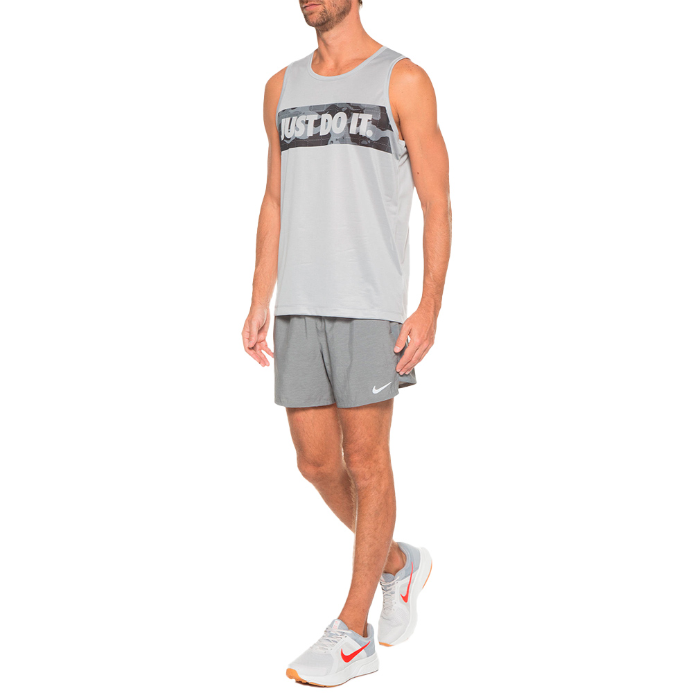 Camisa Nike Training Masculina Cinza