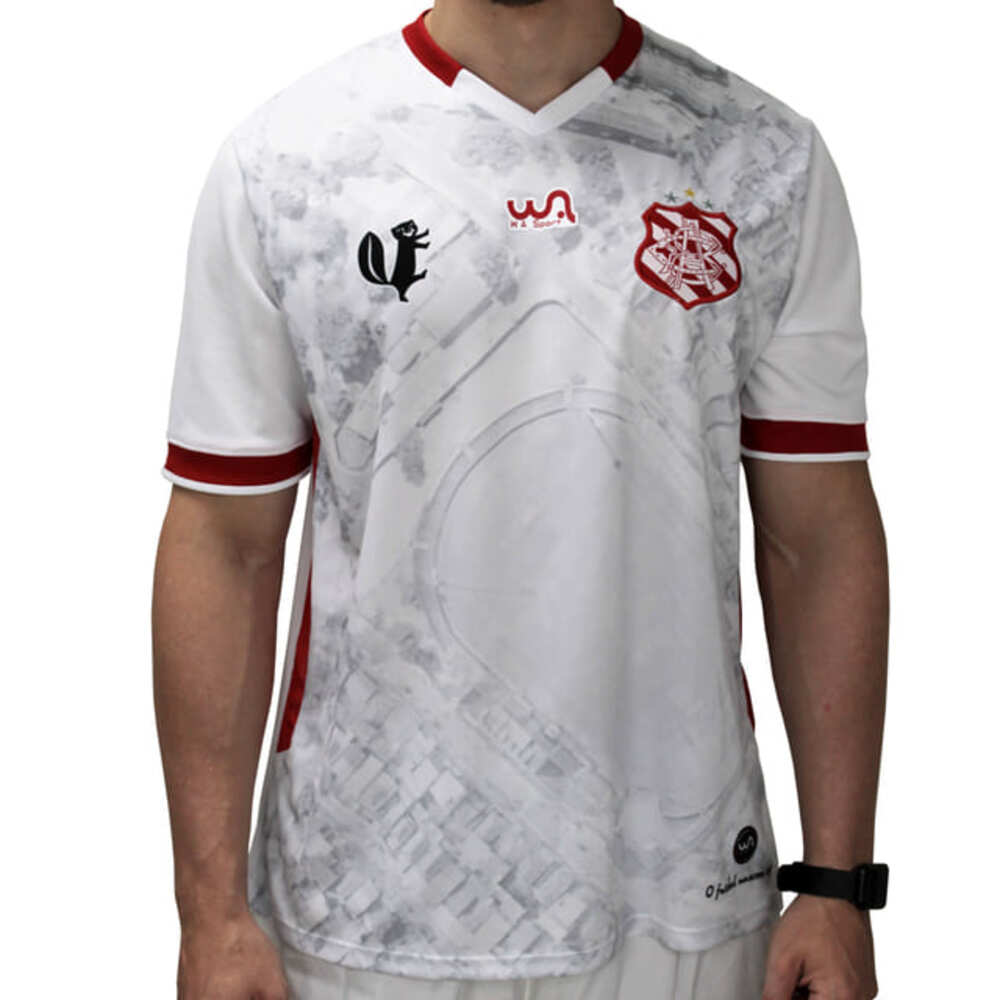 Camisa Oficial Bangu Atlético Clube 2 21/22 Masculino Branca