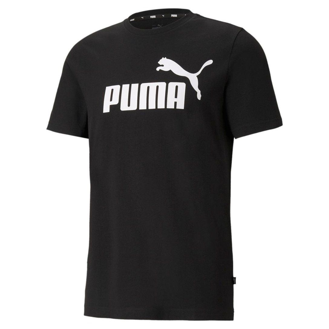 Camisa Puma Essential Big Preto Branco