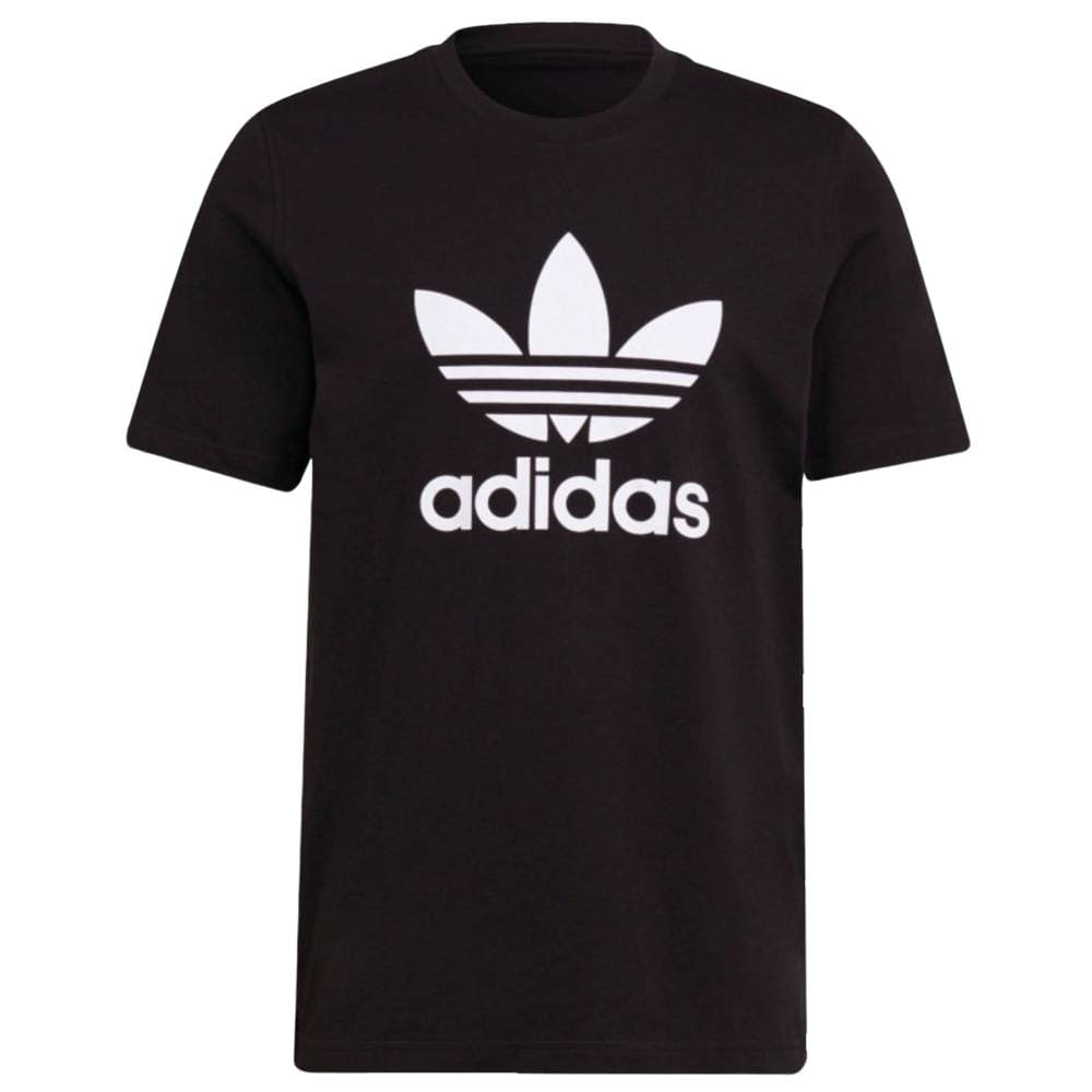 Camiseta Adidas Originals Adicolor Classics Trefoil Preto Branco