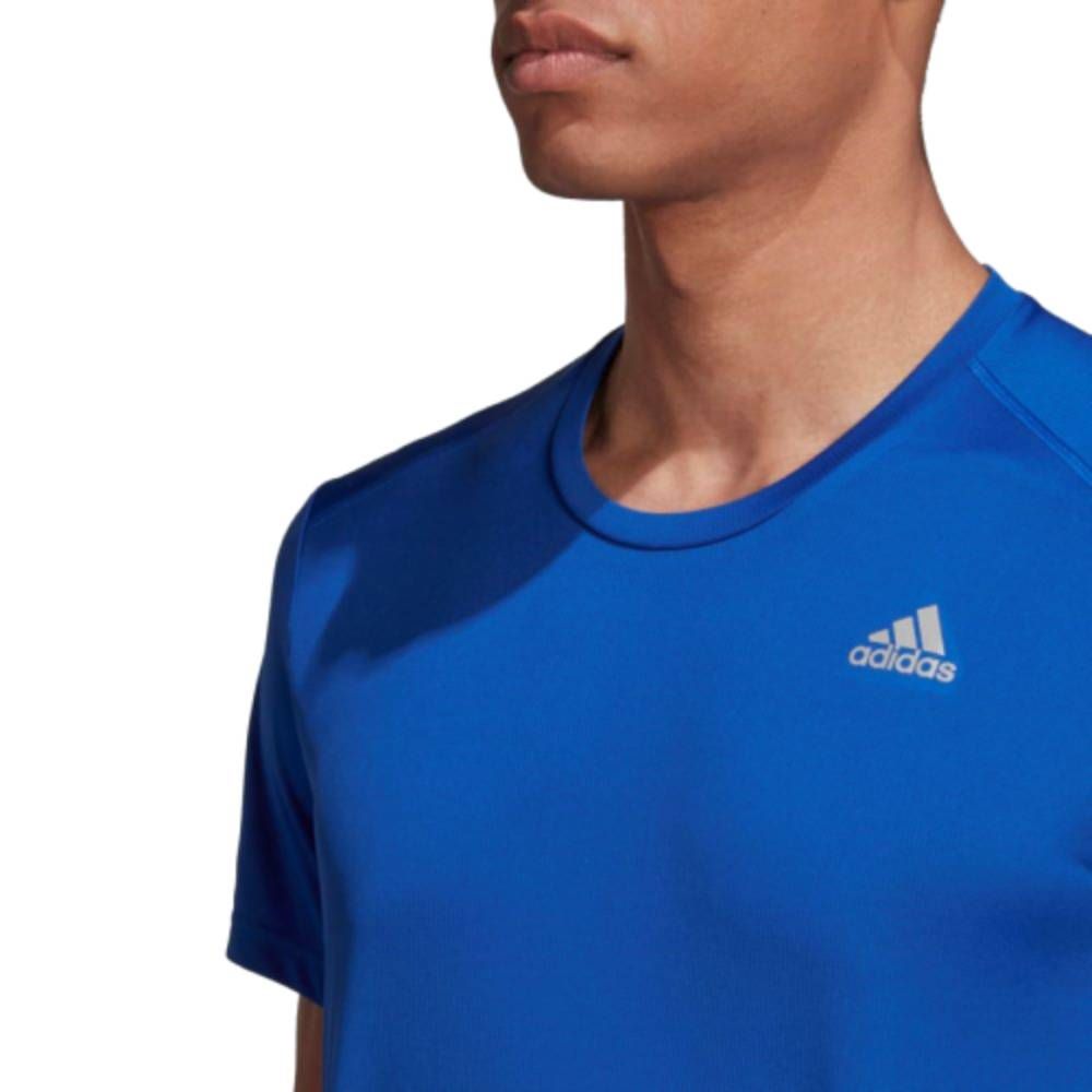 Camiseta Adidas Run It - Azul