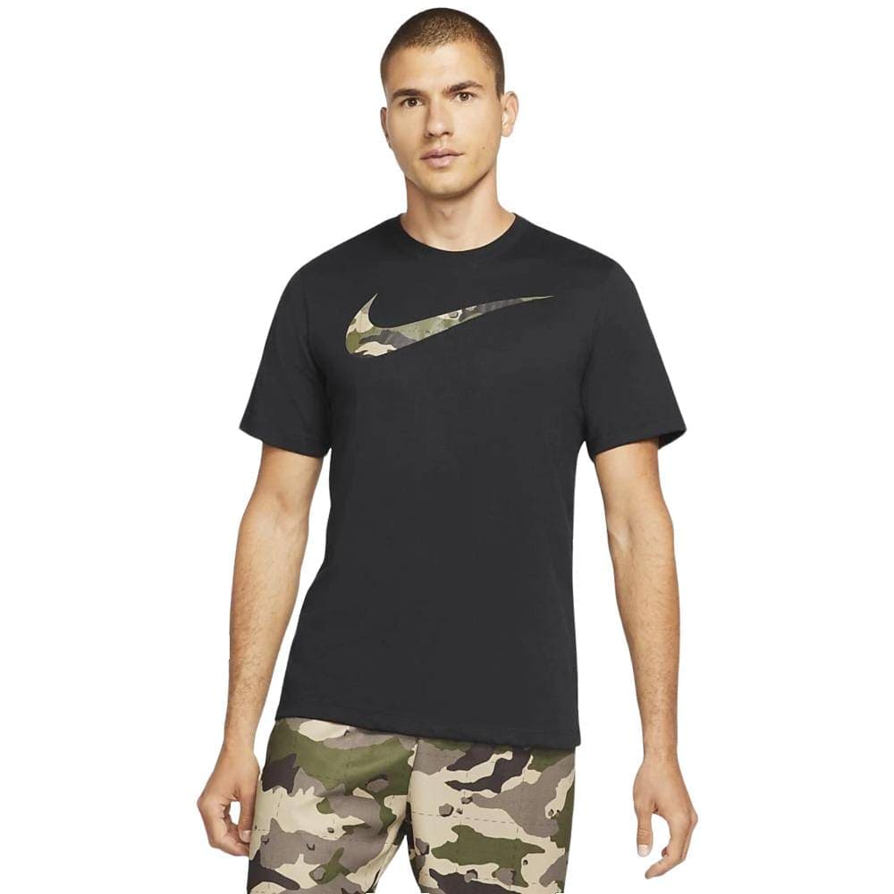 Camiseta Nike Camo Fill Preto Camuflado
