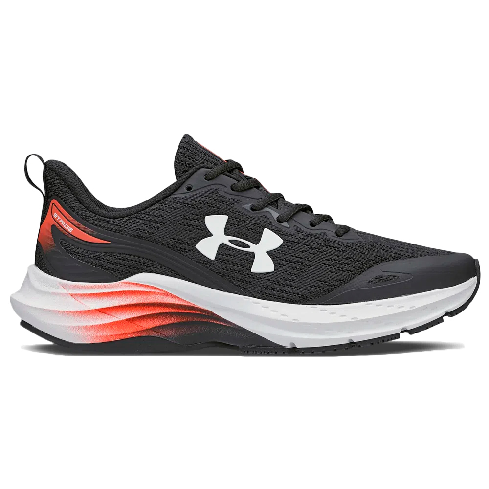 Tênis Under Armour Charged Stride Masculino Preto