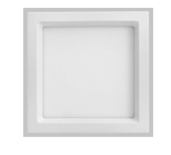 Luminária Painel Plafon Led Saveenergy de Embutir Recuado 36W Branco 3000K 40x40x3 SE-240.1657