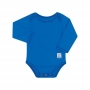 Body para Bebê com Proteção Solar UV 50+ Manga Longa Azul Aquarela Vitho