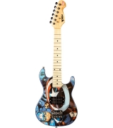 Guitarra Strato Infantil Phoenix GMC-K2 (Capitão América)