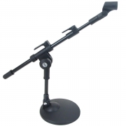 Pedestal Mini Girafa para Microfone Vector SM-20-P (Com Cachimbo)