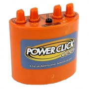 Power Click Amplificador de Fone Color Laranja (2 Canais)