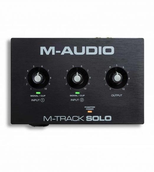 M-Audio Interface de Áudio USB M-TRACK SOLO