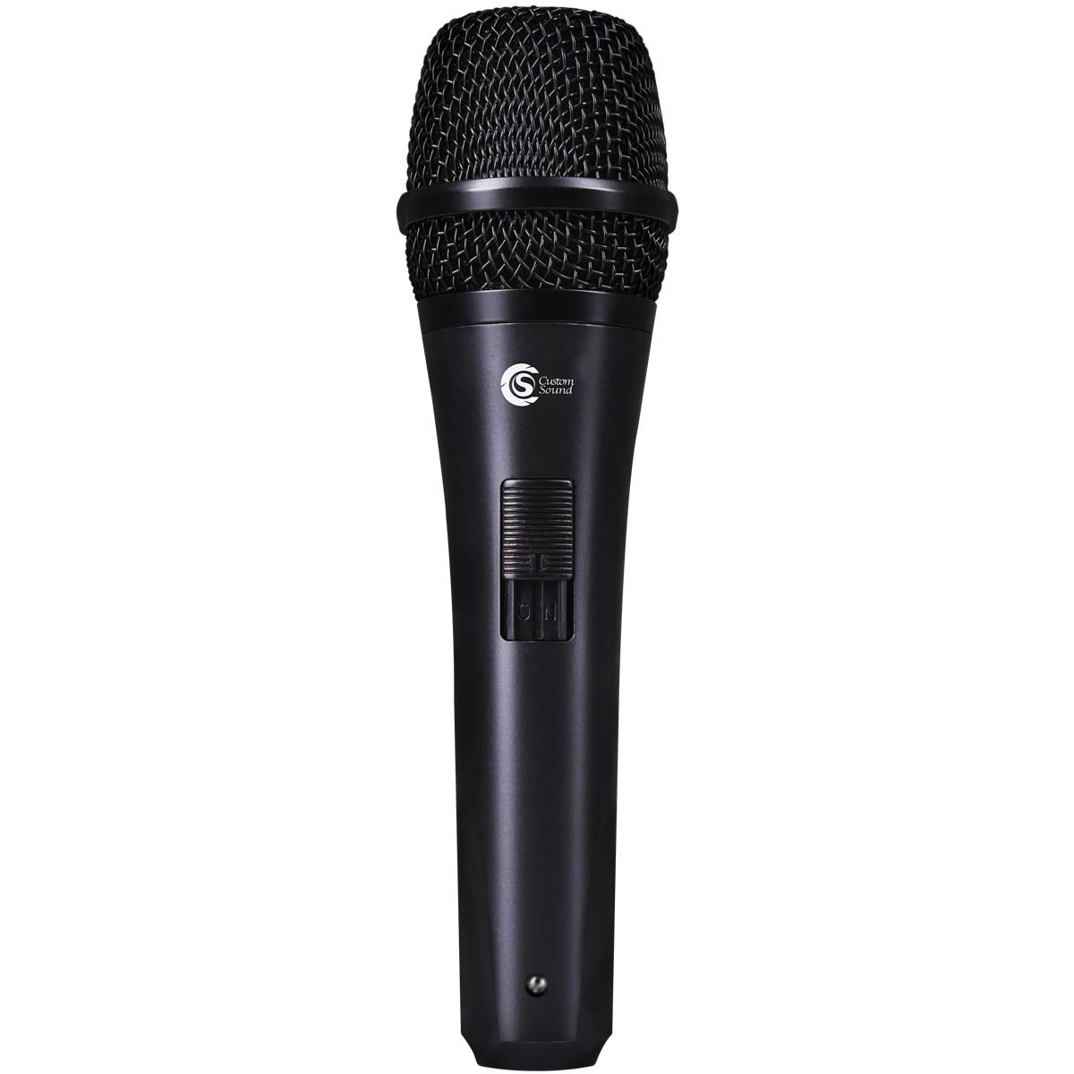 Microfone Dinâmico Cardióide Custom Sound CSMS-835