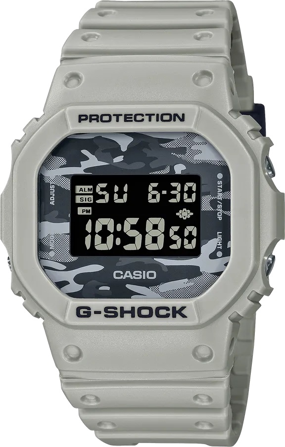 Relógio Casio G-Shock DW-5600CA-8DR Camuflado