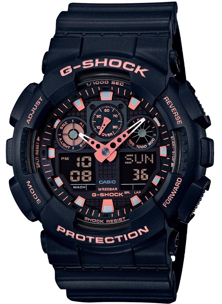 Relógio Casio G-Shock GA-100GBX-1A4DR Preto Masculino