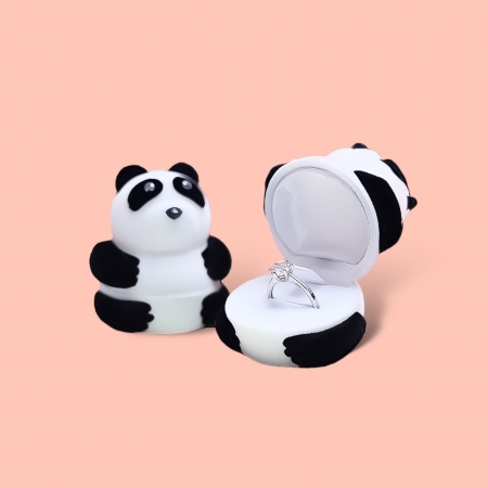 Caixinha em Veludo Panda