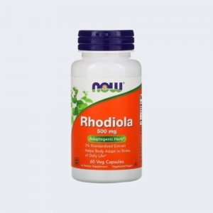 Rhodiola Rosea - 500 Mg 60 Caps -NOW