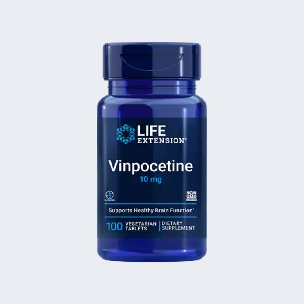 Vimpocetina - 10 mg 100 Tablets - LIFE EXTENSION