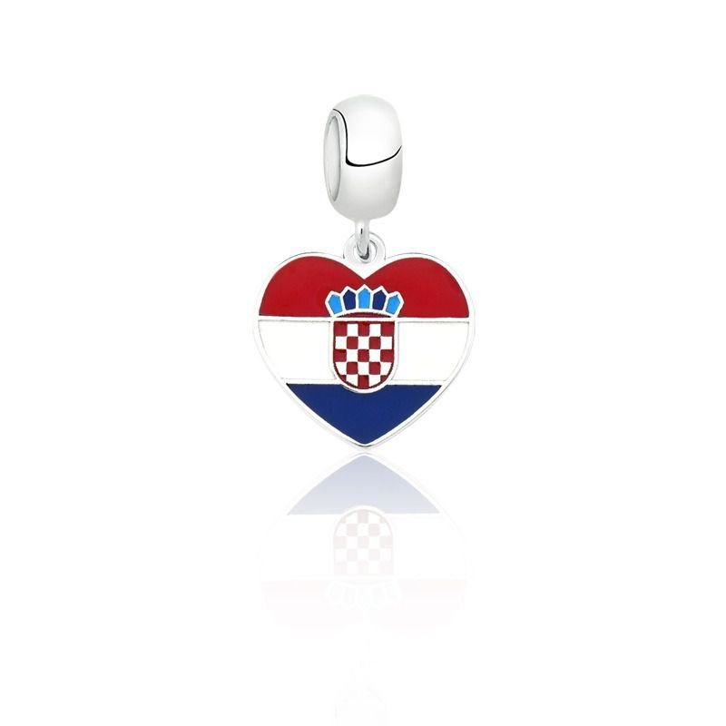 Berloque Coração Croácia