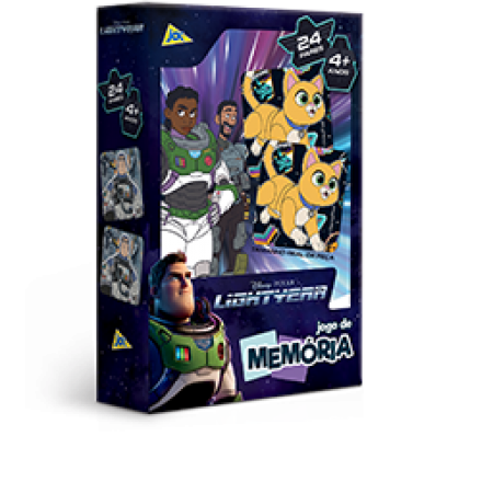 Jogo da Memória Lightyear - Buzz e Personagens - 24 Pares - Toyster