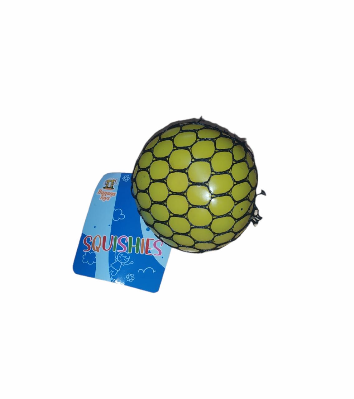 Bola Anti-stress Colorida Squishy Mesh Ball Uva Fidget Toy