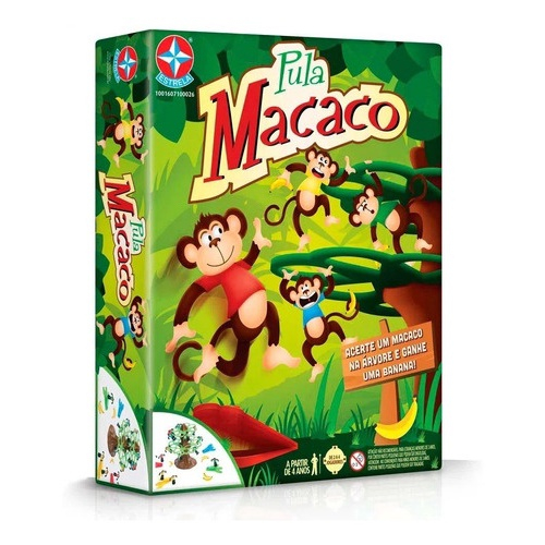 Brinquedo Infantil Jogo Pula Macaco - Estrela