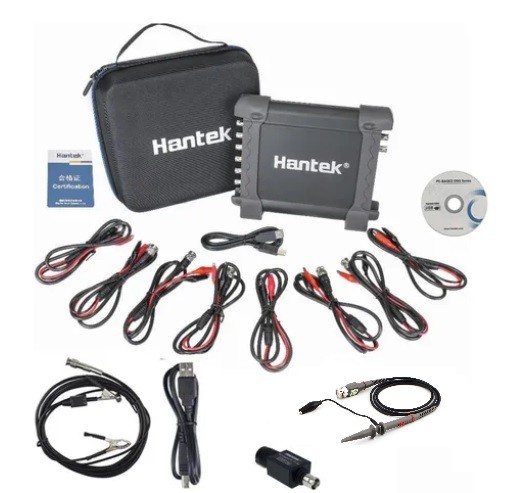 Osciloscópio Automotivo USB Hantek 8 canais 1008C