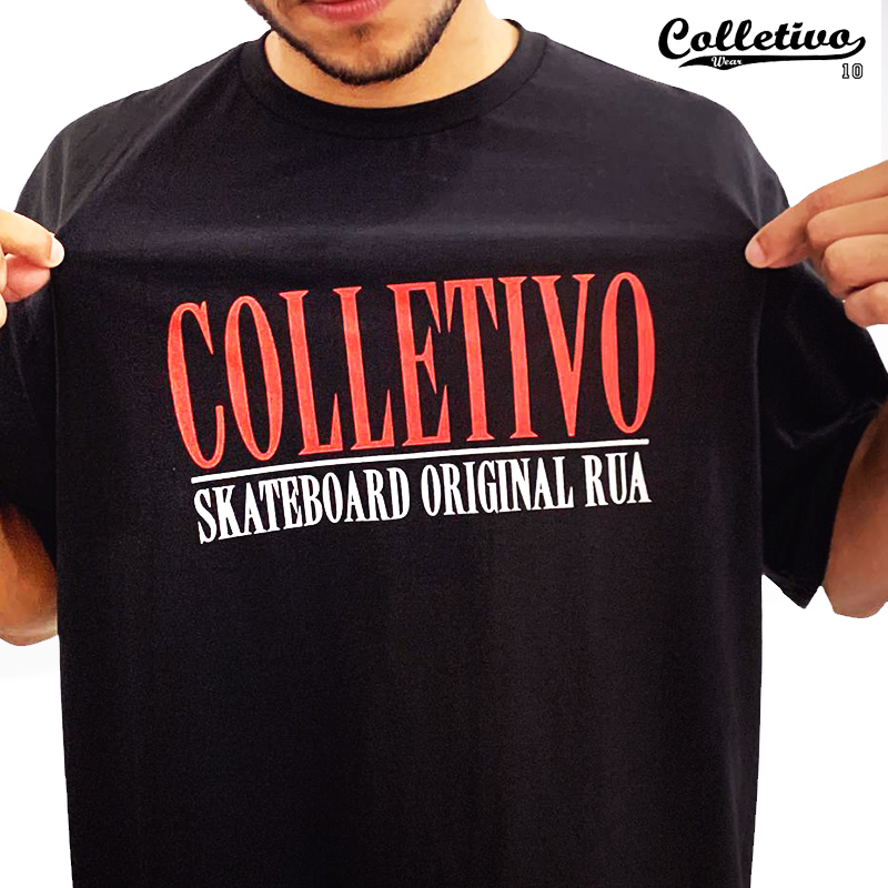 Camiseta Colletivo Wear Preta Scarface GG - Last Skate Shop