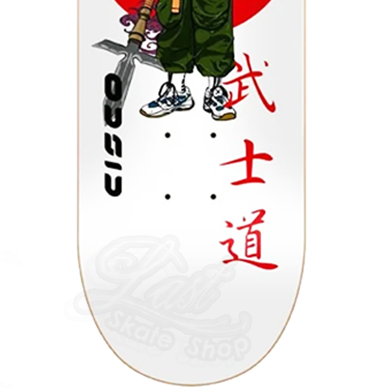 Shape para Skate CISCO 8.125 Profissional Marfim Modelo Street Gang Ryu - Last Skate Shop
