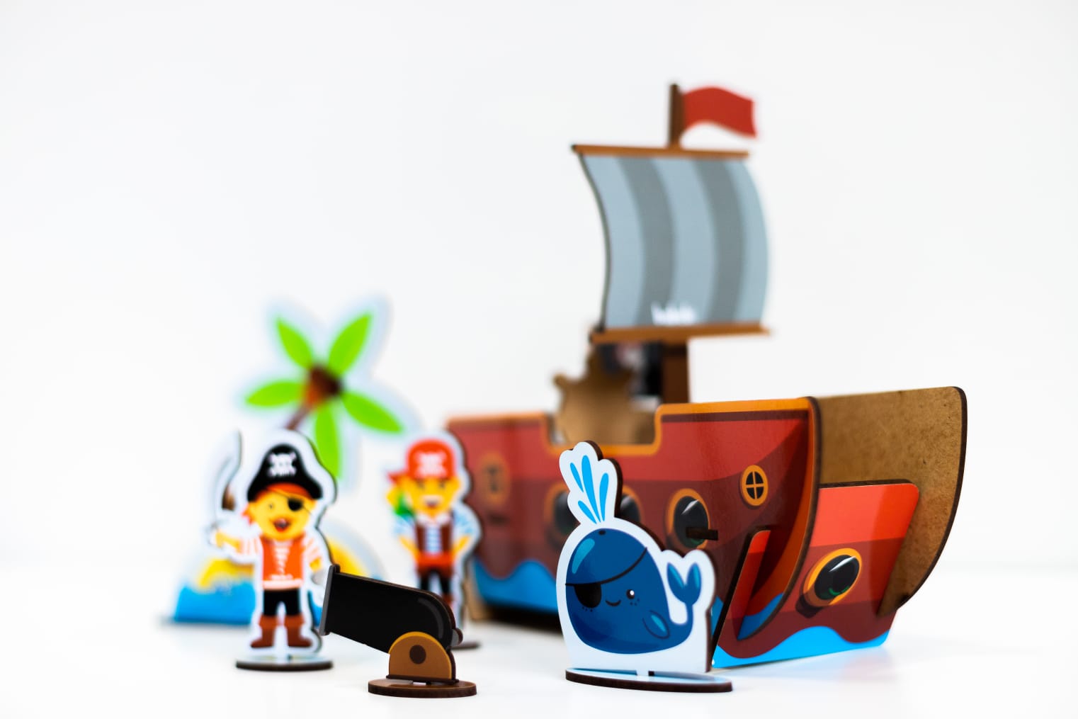 Quebra - Cabeça 3D Piratas