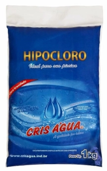 Cloro Cris Agua Hipocloro pacote 1kg