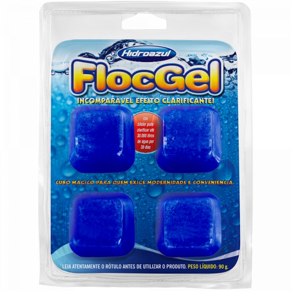 Clarificante FlocGel  Hidroazul com 4 unidades