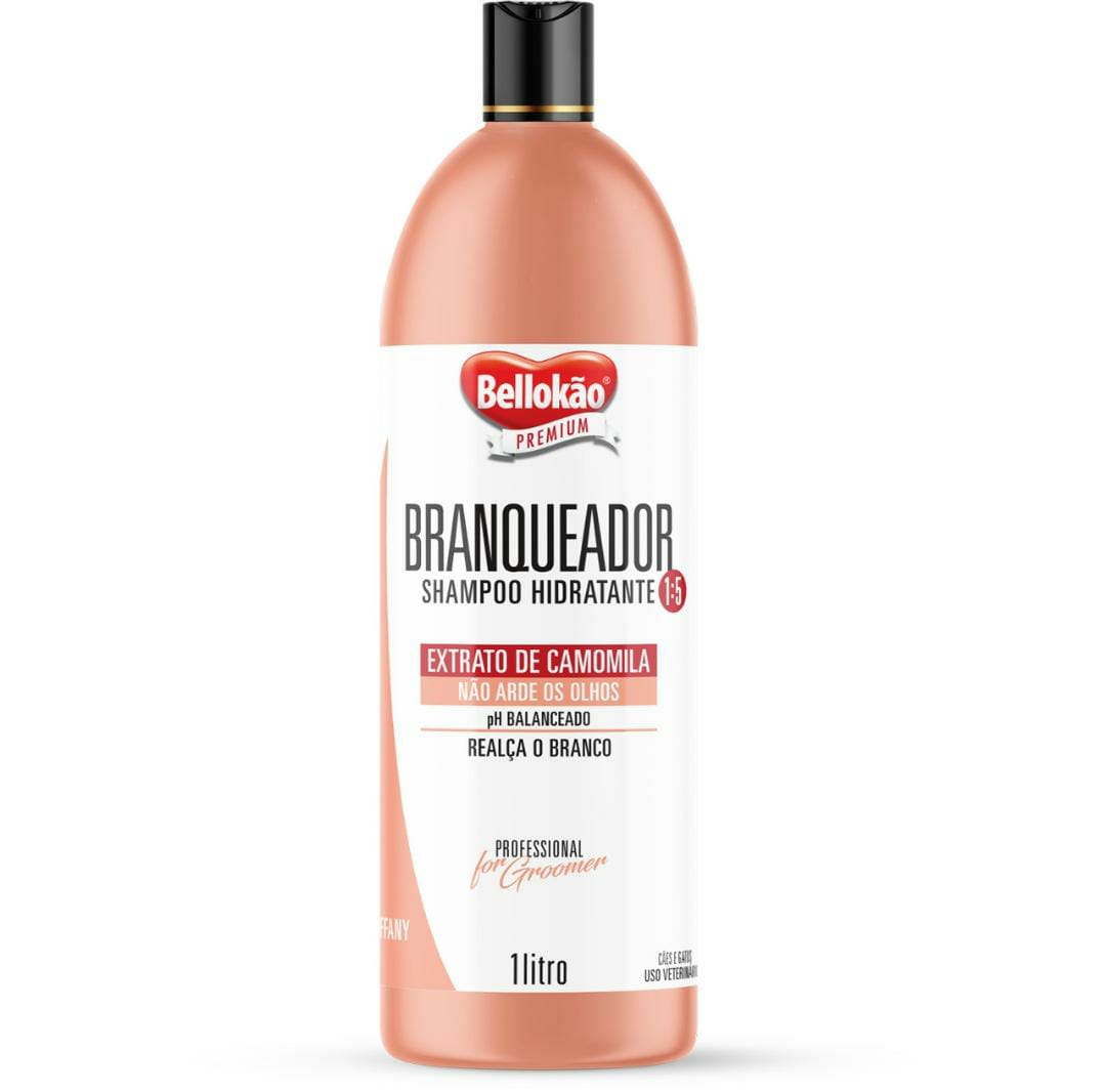 Shampoo Branqueador Professional For Groomer 1L