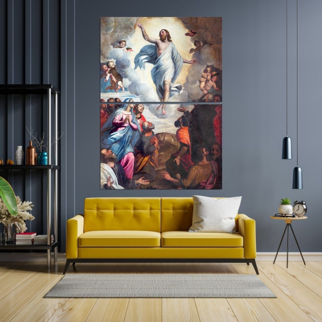 Quadro Para Sala - A Ascenção de Jesus Cristo - 140x100