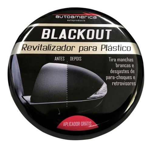 BLACKOUT - Revitalizador de parachoques - Autoamérica
