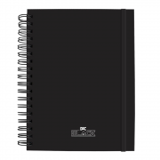 Caderno Smart Universitário All Black Folha Tira e Põe