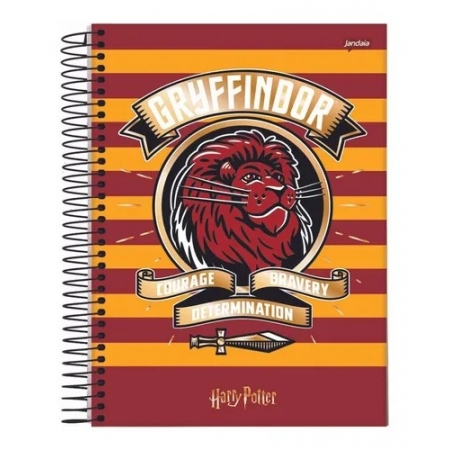 Caderno Universitário 1 Matéria Harry Potter - Grifinória - Jandaia