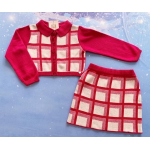 Conjunto Maia tricot Pink Minilady