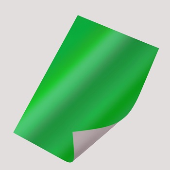Papel Laminado Verde 250g - c/20 fls Tamanho - 21,0 x 29,7